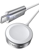 LISEN 2025 Zertifiziertes 5W für Apple Watch Ladekabel USB C Schnellladekabel für Apple Watch Ultra 3 Ladekabel USB C kompatibel mit iWatch S11/S10/S9/S8/S7/Ultra 2/SE Series Smartwatch Zubehör (1M)