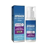 Östrogen-Creme für den Hormonhaushalt, natürliche bioidentische Östrogen-Creme für Frauen zur Linderung der Wechseljahre, Balance-Unterstützung für den Körper, 100 ml (blue box)