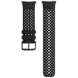 Polar Silikon-Armband Pacer Pro 22mm Grau-Schwarz S-L