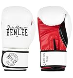 BENLEE Rocky Marciano Unisex Carlos Boxhandschuhe, White/Black/Red, 14 oz