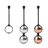 Beckenboden Kugeln Trainingskugeln, 4 Kegel Balls Gerät Kit Trainings für Stärken & Tonen die Beckenbodenmuskulatur