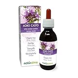 Mönchspfeffer (Vitex agnus-castus) Früchte Alkoholfreier Urtinktur Naturalma - Flüssig-Extrakt Tropfen 100 ml - Nahrungsergänzungsmittel - Veganer