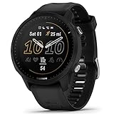 Garmin Forerunner 955 Schwarz, 1.3 Zoll, GPS-Uhr, wasserdicht, 32 GB Speicher, Afrika Karte, für Laufen/Joggen