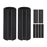 2 Stück Schaumstoffgriffe, Rohr Rutschfester Handgriff Fitness Werkzeug, 20mm Innendmr, 108mm Länge Schwarz Für Sport, Fitness, Roller, Reisen Und Motorrad