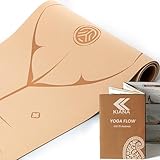 KIANA SPORTS® Yoga Matte – Rutschfeste Sportmatte in Deutschland entwickelt – 2 Komfort-Dicken – Formstabile Yogamatte & Gymnastikmatte – Ideale Fitnessmatte für Yoga & Pilates zuhause oder im Studio