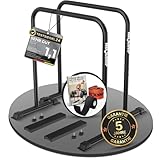 NEOLYMP Dip Barren Calisthenics Equipment – 400 kg belastbare Dip Station mit E-Book - verstellbare Breite – 90 cm Höhe mit rutschfesten Füßen – rostfreie Dip Stange Fitnessgeräte für Zuhause