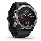 Garmin fenix 6 GPS-Multisport-Smartwatch mit Herzfrequenzmessung am Handgelenk. Wasserdichte Laufuhr für Ihre Fitness. großes 1.3 zoll Display. (Generalüberholt)