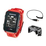 Sigma Sport iD.TRI GPS Triathlon-Uhr mit Trainings- und Wettkampffeatures, Navigation, Smart Notifications, leicht und wasserdicht, inkl. Fahrradhalterung