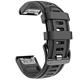 NotoCity Armband für Fenix 6s/Fenix 6s Pro/Fenix 5s/ Fenix 7s, 20mm Breite Silikon Estrazarmband Quick-Fit Uhrenarmband für, Mehrfache Farben