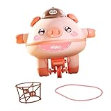 Sharplace Neuartiger Seiltanz-Tumbler-Balance-Roboter, interaktives Entwicklungsspielzeug, Einrad-Spielzeug für Kinder, Mädchen, Jungen, ROSA
