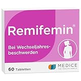 Remifemin 60 Tabletten bei leichten bis mittleren Wechseljahresbeschwerden - hormonfrei - pflanzliches Arzneimittel