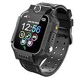 Smartwatch für Kinder, Kinderuhr Telefon mit Zwei Wege Gespräch MP3 MP4 Musik Player Kamera Rechner Rekorder Alarm Schrittzähler SOS Gaming Uhr für 3-15 Jahre Jungen Mädchen Geburtstagsgeschenke