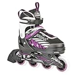 HUDORA Inline Skates Mia/Leon - Inliner für Kinder/Jugendliche & Erwachsene in versch. Größen & Farben - Roller Skates bis zu 4 Größen verstellbar - bequeme & stilvolle Rollerskates