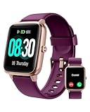 GRV Smartwatch für Damen Herren mit Telefonfunktion,Fitnessuhr mit Pulsmesser SpO2 Schlafmonitor Schrittzähler IP68 Wasserdicht,Multi Sportmodi Smart Watch Fitness Tracker für iOS Android Handy