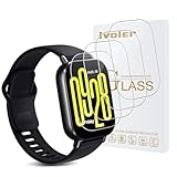 ivoler 4 Stück Schutzglas Schutzfolie für Xiaomi Redmi Watch 5 Active (Nicht für Redmi Watch 5), 9H Härte Schutz Glas, HD Klar Displayschutzfolie, Anti-Kratz Folie, Anti-Bläschen