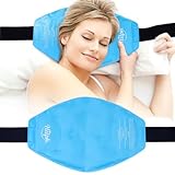 Hilph Nacken Gel Kühlpads, Kühlendes Gelkissen, Kühlkissen zum Schlafen für Heißer Sommer, Große Kühlpads für Hitzewallungen, Migräne, Fieber, Schmerzlinderun