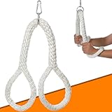 DASKING Tricep Seil, Weiches Trizepsseil Gym Attachment für Latziehen, Bizeps-Curls - Ergonomisches Rutschfestes Geflecht für Handgelenkschutz - Fitnesszubehör für Home Gym & Krafttraining