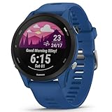 Garmin Forerunner 255 – GPS-Laufuhr mit individuellen Trainingsplänen, speziellen Lauffunktionen und detaillierter Trainingsanalyse. 1,1“ & 1,3' Farbdisplay, Akkulaufzeit bis zu 14 Tage