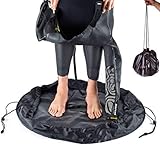 Neoprenanzug Wickelauflage Wasserdicht Strand Nasse Kleidung Trockentasche Tasche Für Neoprenanzug Tragbare Strand Wickelauflage Tragetauchanzug Trockentasche Für Schwimmen, Wassersport, Surfen