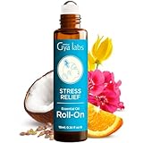 Gya Labs Roll-on mit ätherischen Ölen zum Stressabbau für stressfreie Tage (10ml) – reiner & vorverdünnter Roll-on – perfekt für Aromatherapie, Stress, Schlaf & bessere Stimmung – Anwendung auf Haut