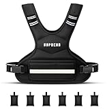 HAPBEAR Verstellbare Gewichtsweste Für Herren & Frauen – Weighted Vest 1,8–4,5 KG Mit 6 Eisensand-Gewichten, Große Tasche mit Kettlebell-Fach – Ideal Für Fitness, Krafttraining, Laufen & Abnehmen-01