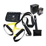 PolyMath Suspension Trainer Home Gym Ausrüstung Sling Trainer Einstellbares Fitness Workout für den ganzen Körper zu Hause, Outdoor Reise zum Fitnessstudio