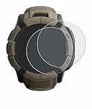 BROTECT Entspiegelungs-Schutzfolie für Garmin Instinct 2X Solar Tactical Edition (2 Stück) Matte Displayschutz-Folie, Anti-Reflex, Anti-Fingerprint