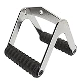 Mavaol V-förmiges, verchromtes Zug-Rudergerät für den Oberkörper, Heim-Fitnessstudio