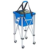 Babolat Wheeled Basket Korb für Tennisbälle, Unisex, Erwachsene, Azur, Einheitsgröße