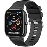 Amzpas Armband für Amazfit GTS 3 42mm / GTR Mini 43mm / GTS 4 / GTS 4 Mini/GTS 2 / GTS 2 Mini, Weiches Silikon Armbänder Herren Damen, Wasserdichtes Sport Ersatzarmband für Amazfit Bip 3/ Bip U