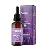 Nutrist® ätherisches Lavendelöl 50ml - 100% Rein & Natürliches Ätherisches Lavendel Öl für Guten Schlaf - perfekte Aromatherapie zur Entspannung und Stressabbau - Ideal im Diffusor für Zuhause