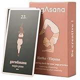Satz von 80 Hatha Vinyasa Yoga Karten - Englische Version - Alle Niveaus: Anfänger bis Yogalehrer - für alle zugänglich – Yoga Cards mit Yogastellungen für Erwachsene