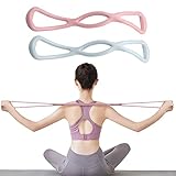 BSITSSS 2 Armtrainer Resistance Bands, Terra Band, Widerstandsbänder Muskeltraining Extender, Fitnessbänder für Finess Training Gymnastik Yoga Pilates, Offener Rücken und Schultern