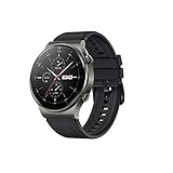 HUAWEI WATCH GT 2 Pro Smartwatch, 1,39 Zoll AMOLED HD-Touchscreen, 2 Wochen Akkulaufzeit, GPS & GLONASS, SpO2, 100+Trainingsmodi, Bluetooth-Anrufe, Herzfrequenzmessung, Night Black, 30 Monate Garantie