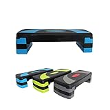 EnjoyFit Cardio-Pedale, 78 x 30 x 10/15/20 cm, 3 farbverstellbare Pedale