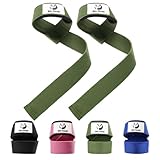 Slim Panda Zughilfen für Krafttraining，Profi Lifting Straps 60 cm Länge für Fitness,professionelle Fitnessgurte Fitness Straps mit 100% Baumwolle für Männer, Frauen, Kabelmaschine, Heim-Fitnessstudio