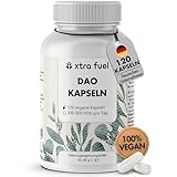 DAO Kapseln 120 Stück (hochdosiert) - 300,000 HDU pro Tagesdosis - DAO Enzym aus Erbsenprotein - vegan & laborgeprüft