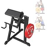 ZERELEK Bizepsmaschine /Trizepsmaschine, Maschine für Bizeps Curl und Trizeps Stretching, 2 in 1 Home Gym Trainingsgeräte