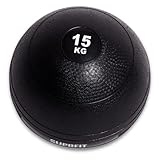 SUPRFIT - Medizinball 15kg - Speziell gummierter Slamball mit griffiger & Rutschfester PVC Oberfläche - Power Ball für Übungen im Schnellkraft- & Kraftausdauertraining ohne zurückprallen vom Boden