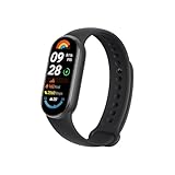 Xiaomi Smart Band 9 Fitness Tracker, AMOLED Display with 1200 Nits, Sp02 Tracking, Sleep and Heart Rate Monitor, Notifications, 5ATM Waterproof, Mi Fit App, Midnight Black