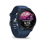 Garmin Unisex – Erwachsene Forerunner 255 GPS-Laufuhr, Dunkelblau/Schwarz, One Size
