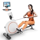 Superun Rudergerät für Zuhause mit 32 Stufen Widerstand - Leises Magnetisches Rudergerät mit APP und LCD Display - Fitnessgeräte Einfacher Aufbau