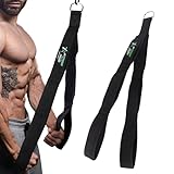 LARA STAR Trizeps-Seilbefestigung (3 Längen in einem) 、Großer Bewegungsradius, Gymnastikseil-Ausrüstung für Zuhause/Gym-Zubehör