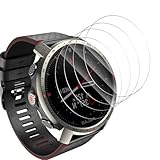 Yieehhow Schutzfolie für Polar Grit X Pro Titan Panzerglas, [4 Stück] 9H Härte Gehärtetes Glas, Anti-Kratzer/HD Displayschutz/Bläschenfrei Panzerfolie für Polar Grit X Pro Titan