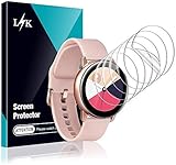 LϟK 6 Stücke Schutzfolie für Samsung Galaxy Watch Active 2 40mm / Galaxy Watch Active/Galaxy Watch 4 40mm - Folie HD klar Flexible Blasenfrei Kratzfest Premium-Qualität Flexibel Displayschutzfolie