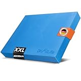DH FitLife Premium Balance Pad – Balancekissen ideal für Gleichgewicht- & Stabilitätstraining | Balancetraining | Yoga, Pilates & Core-Training | Physiotherapie & Fitness-Kissen (Blau, XXL)
