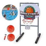 Basketbälle Korb Fußballnetz Für Poolränder Mit Ball Und Außenpool Basketbälle Korb Pool Fußball Set Kinder Fußballnetz