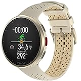Polar Pacer Pro – Moderne GPS-Sportuhr, Pulsuhr, Smartwatch für Männer und Frauen, Laufuhr Training, Schlafüberwachung und Activity Tracker, Gold Dust, S-L