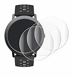 Savvies 4 Stück Full-Screen Schutzfolie für Withings Steel HR Sport (40 mm) Full-Cover Displayschutz-Folie mit Installationshilfe [3D Curved]