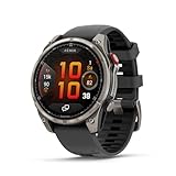Garmin Fenix 8 Pro 47mm AMOLED - Multisport-Smartwatch, 1,4' Touchdisplay, bis zu 15 Tage Akkulaufzeit, Karten, 80+ SportApps, EKG, Taschenlampe, LTE Telefonie & 24/7 SOS-Notruf (ABO notwendig)
